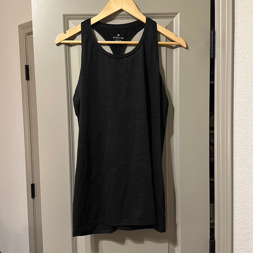 Athleta racerback tank top. Size L